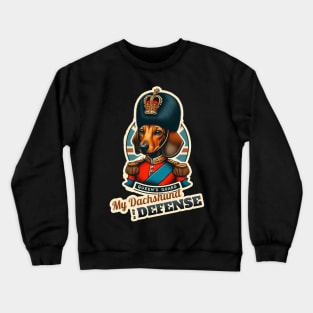 Queen's Guard Dachshund Crewneck Sweatshirt